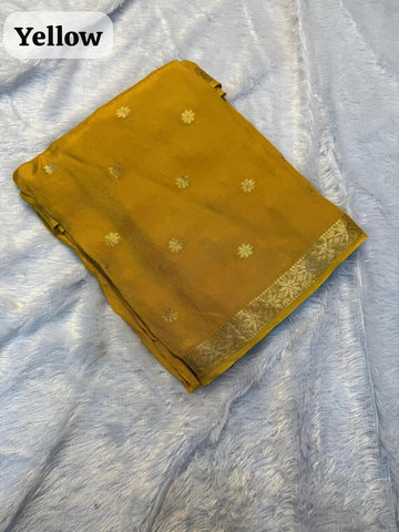 Viscose weaving saree