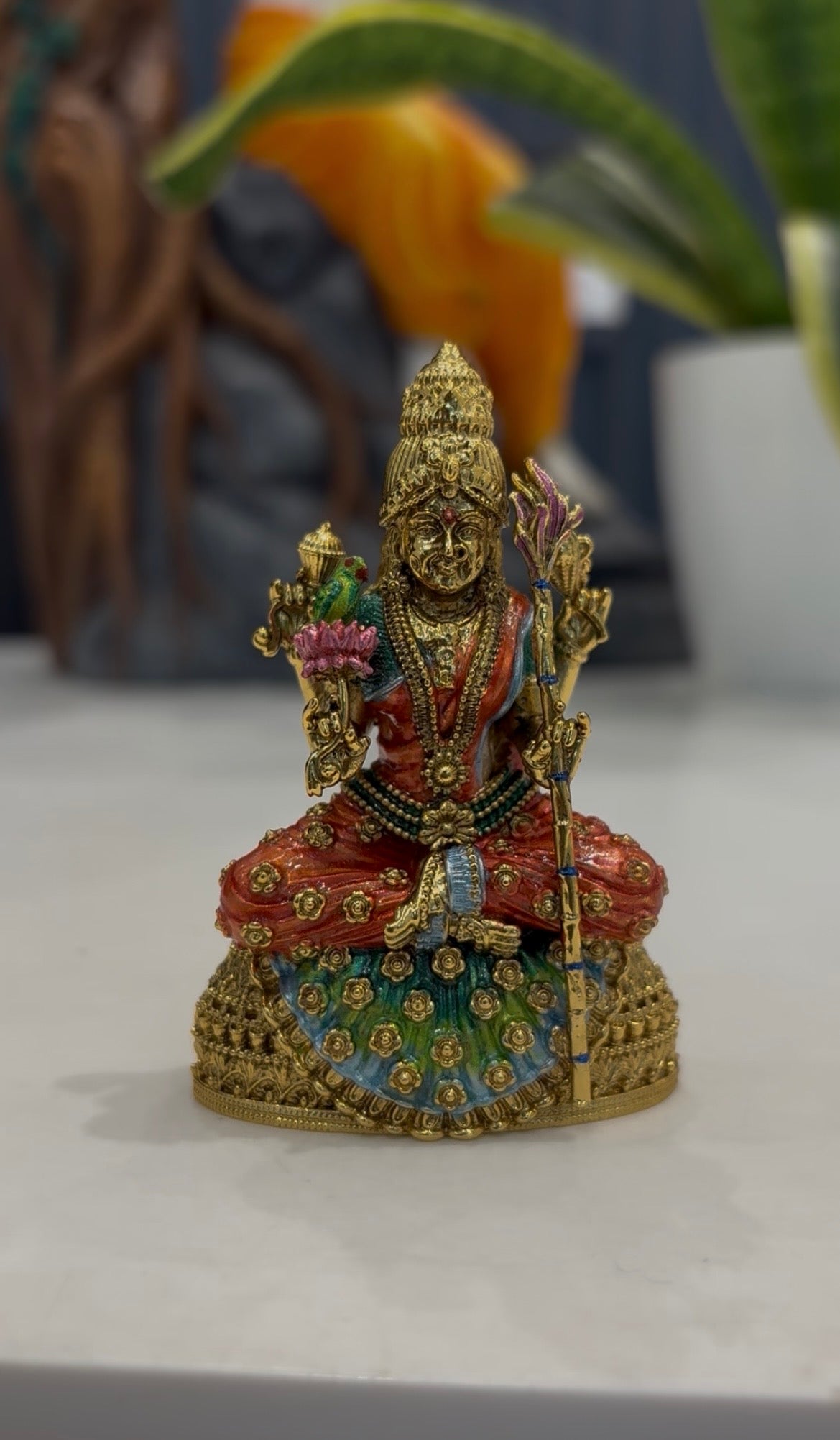 Beautiful Lalitha Ammavari idol