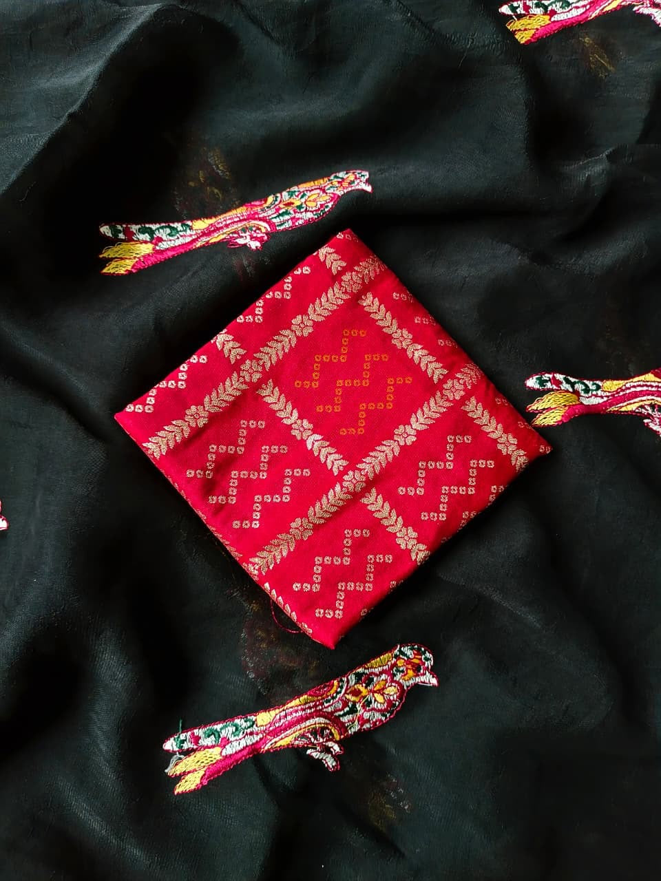 Beautiful georgette saree