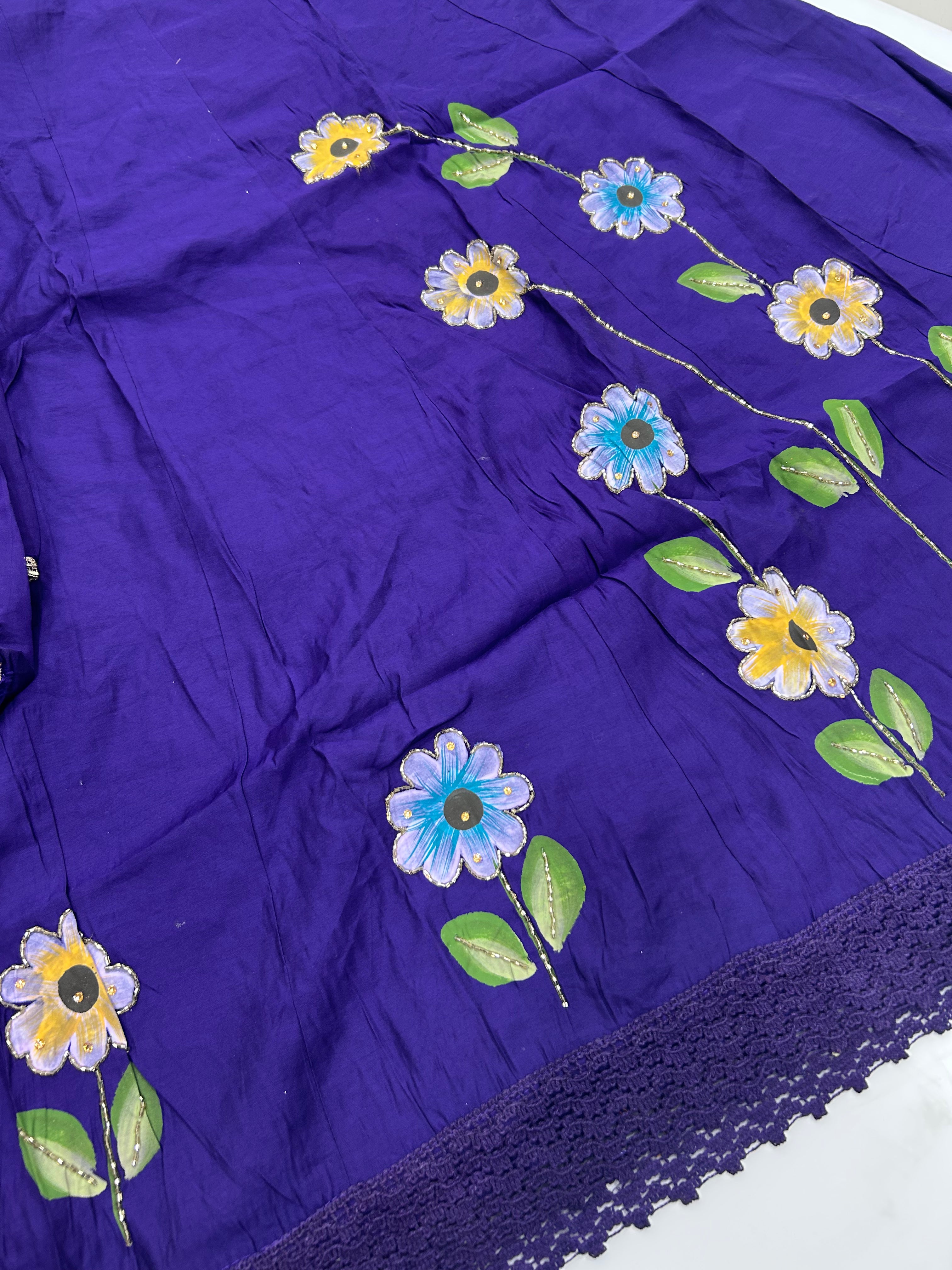 Mul chenderi A-line 3-piece set