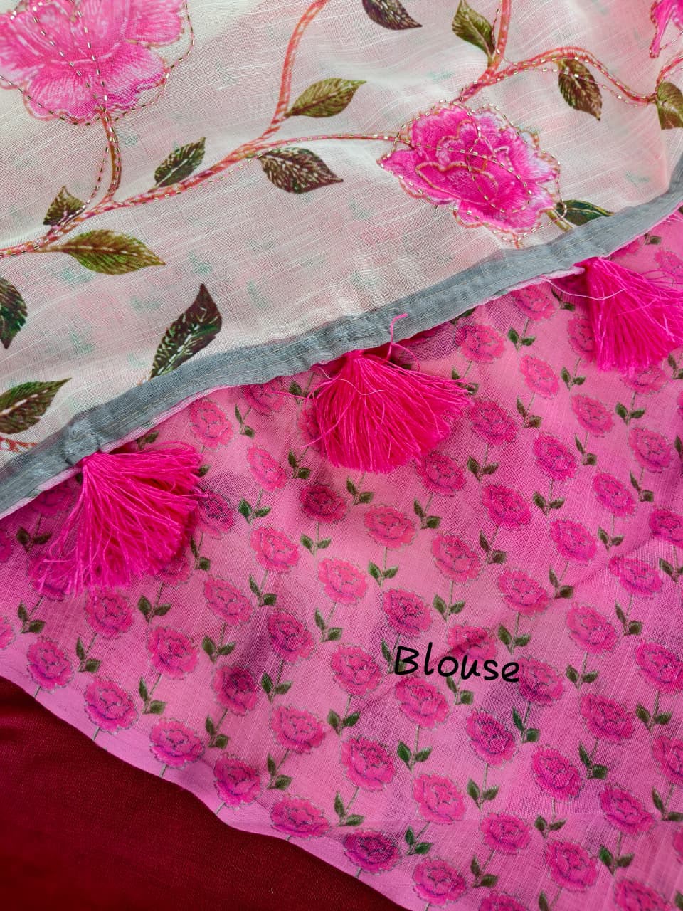 Beautiful lenin saree