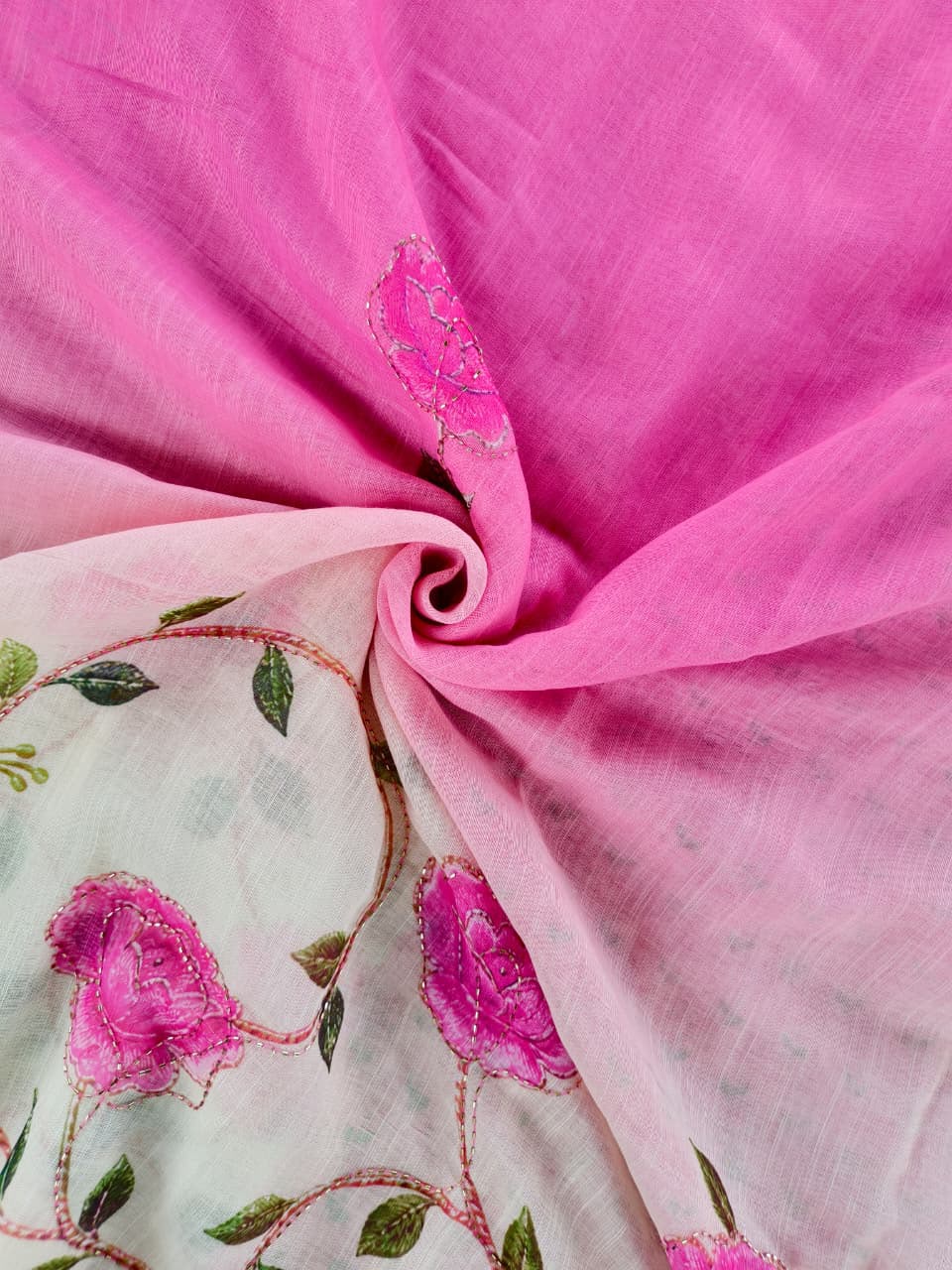 Beautiful lenin saree