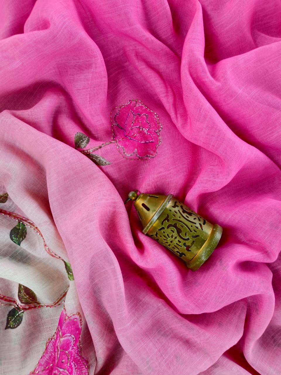 Beautiful lenin saree