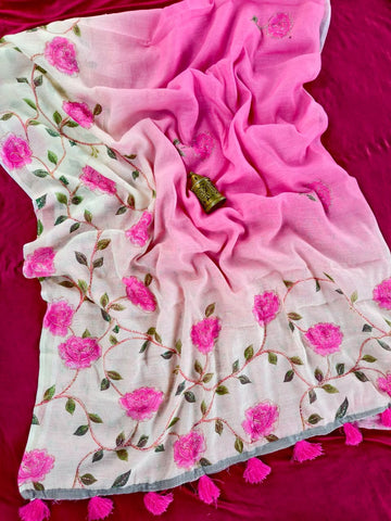 Beautiful lenin saree