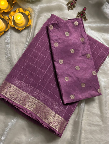 Viscose georgette saree