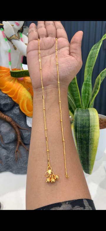 Beautiful micro plated gold replica anklet’s