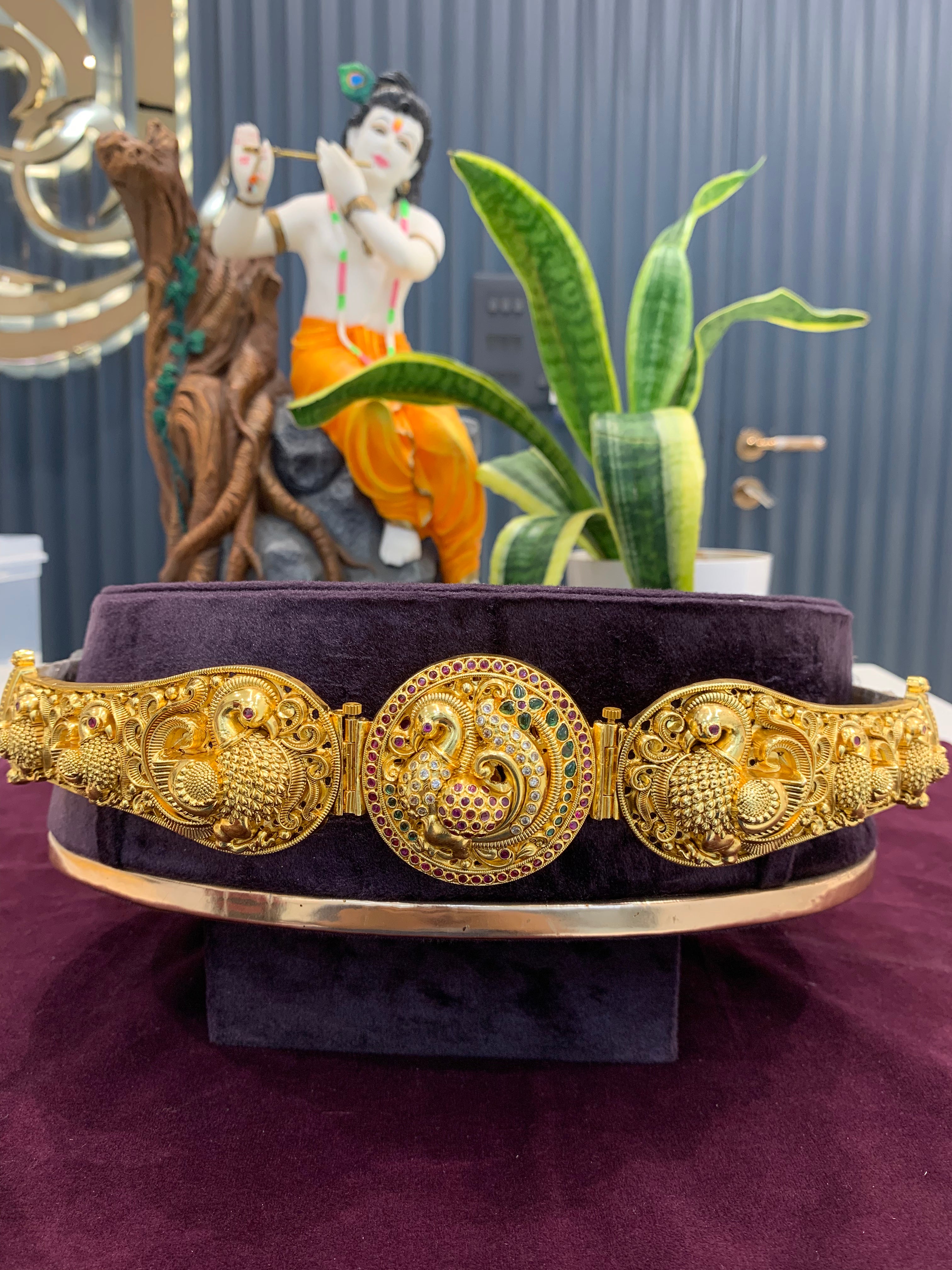 Beautiful peacock design 2 in 1 adult hipbelt