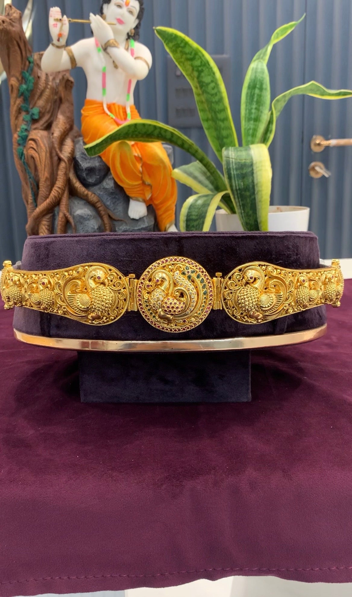 Beautiful peacock design 2 in 1 adult hipbelt