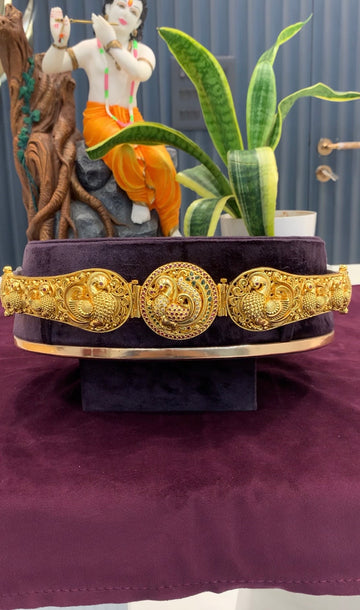 Beautiful peacock design 2 in 1 adult hipbelt