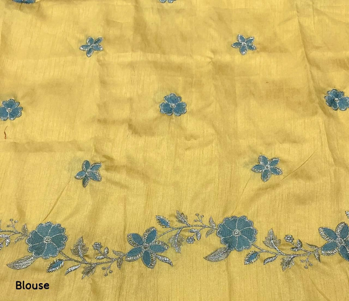 Soft paper crush saree
