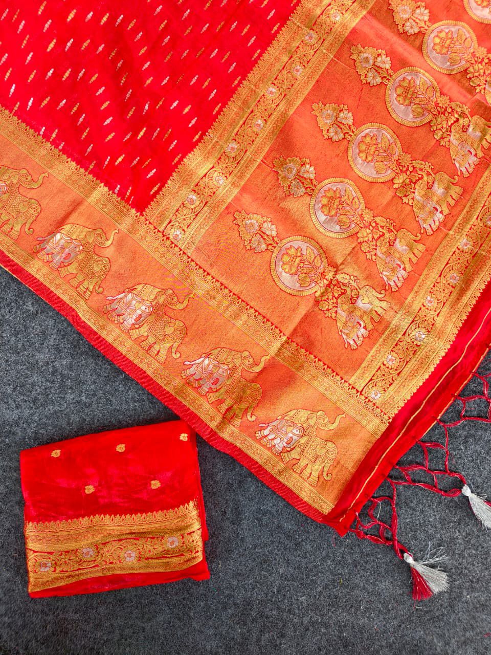 Soft tebi silk saree