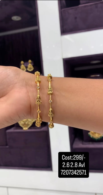 Beautiful simple Lakshmi devi bangles