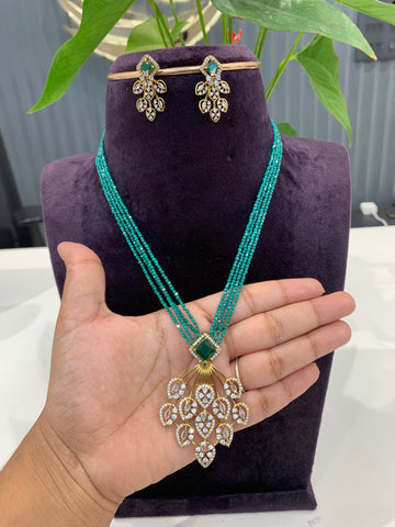 Beautiful customised  CZ beads set