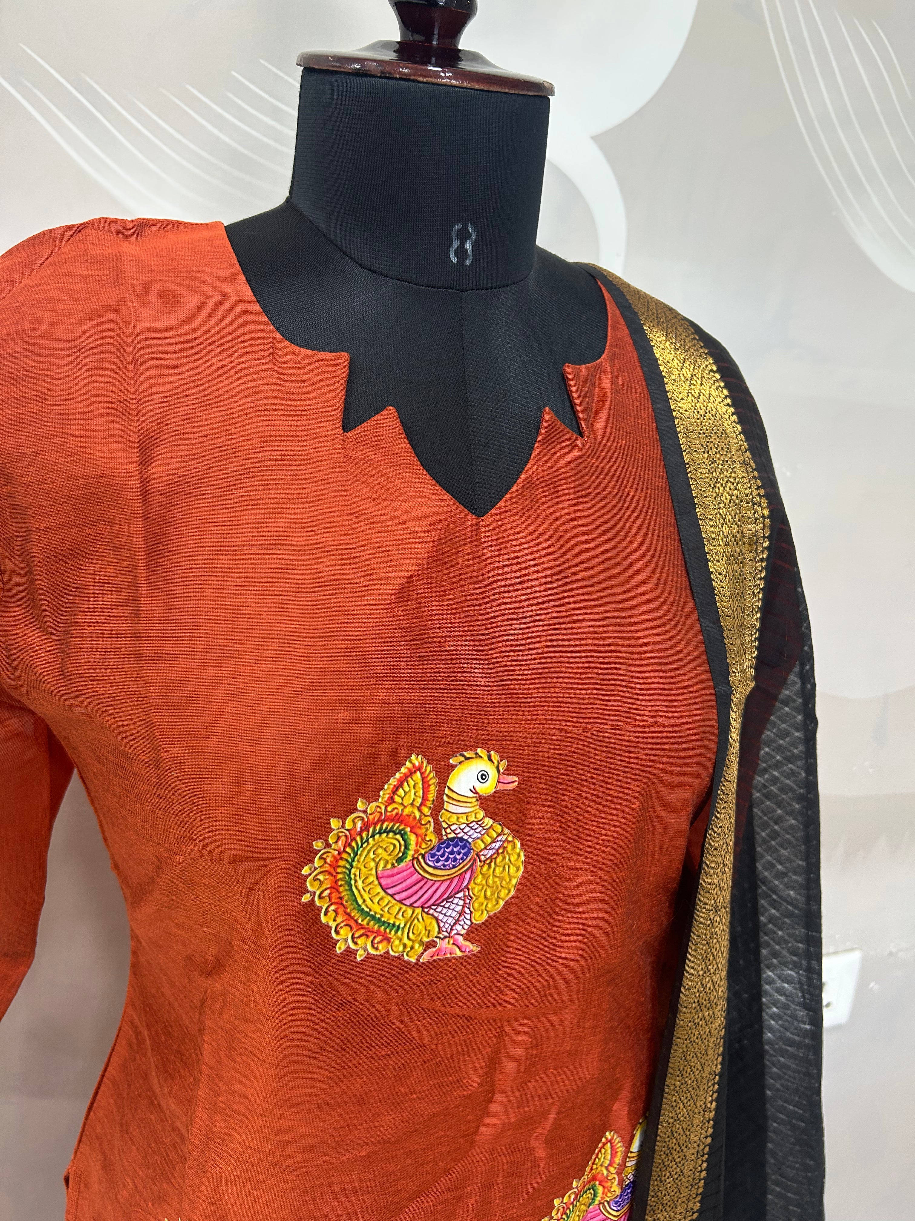 Coimbatore soft pattu 3-piece set