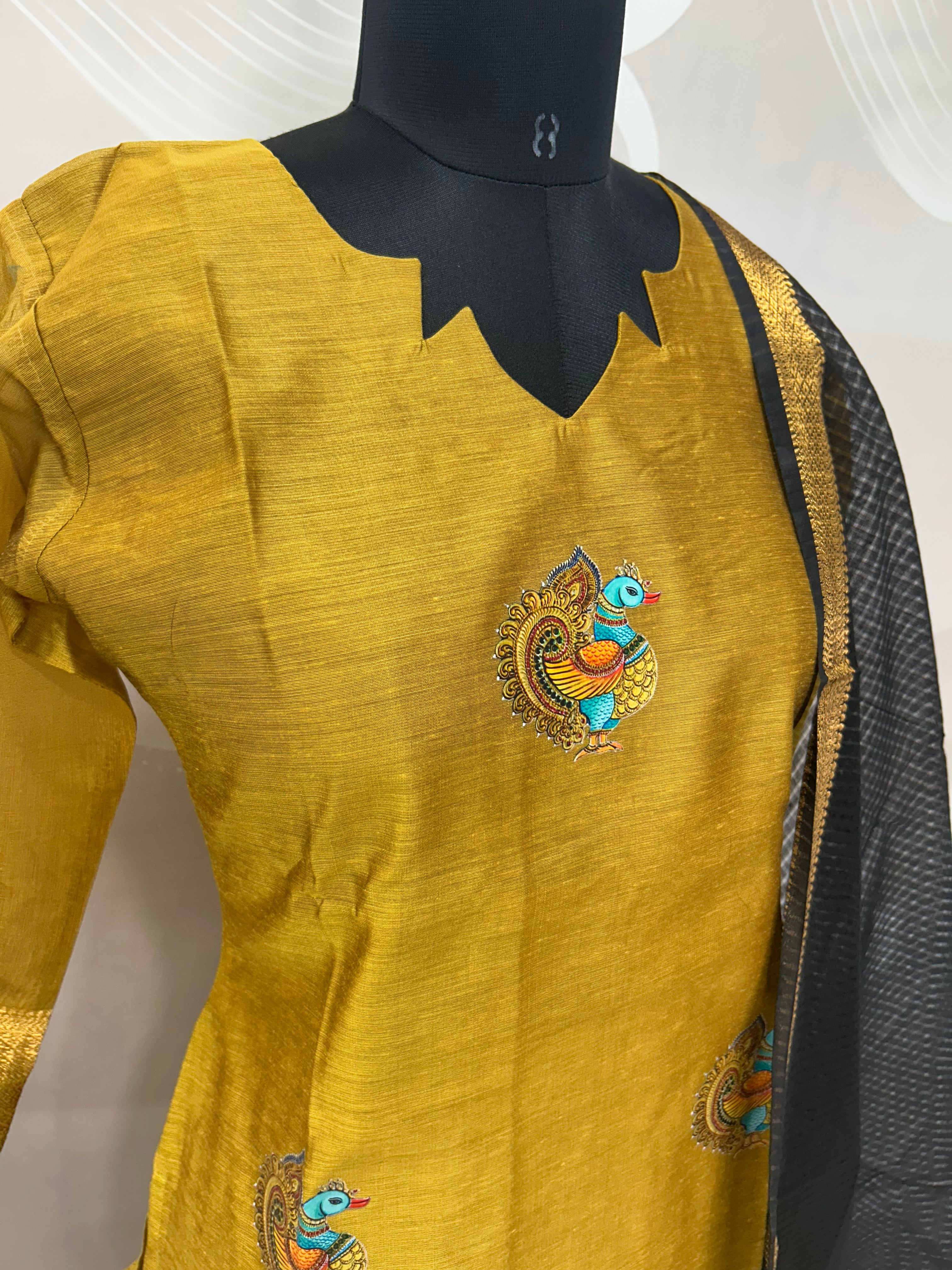 Coimbatore soft pattu 3-piece set