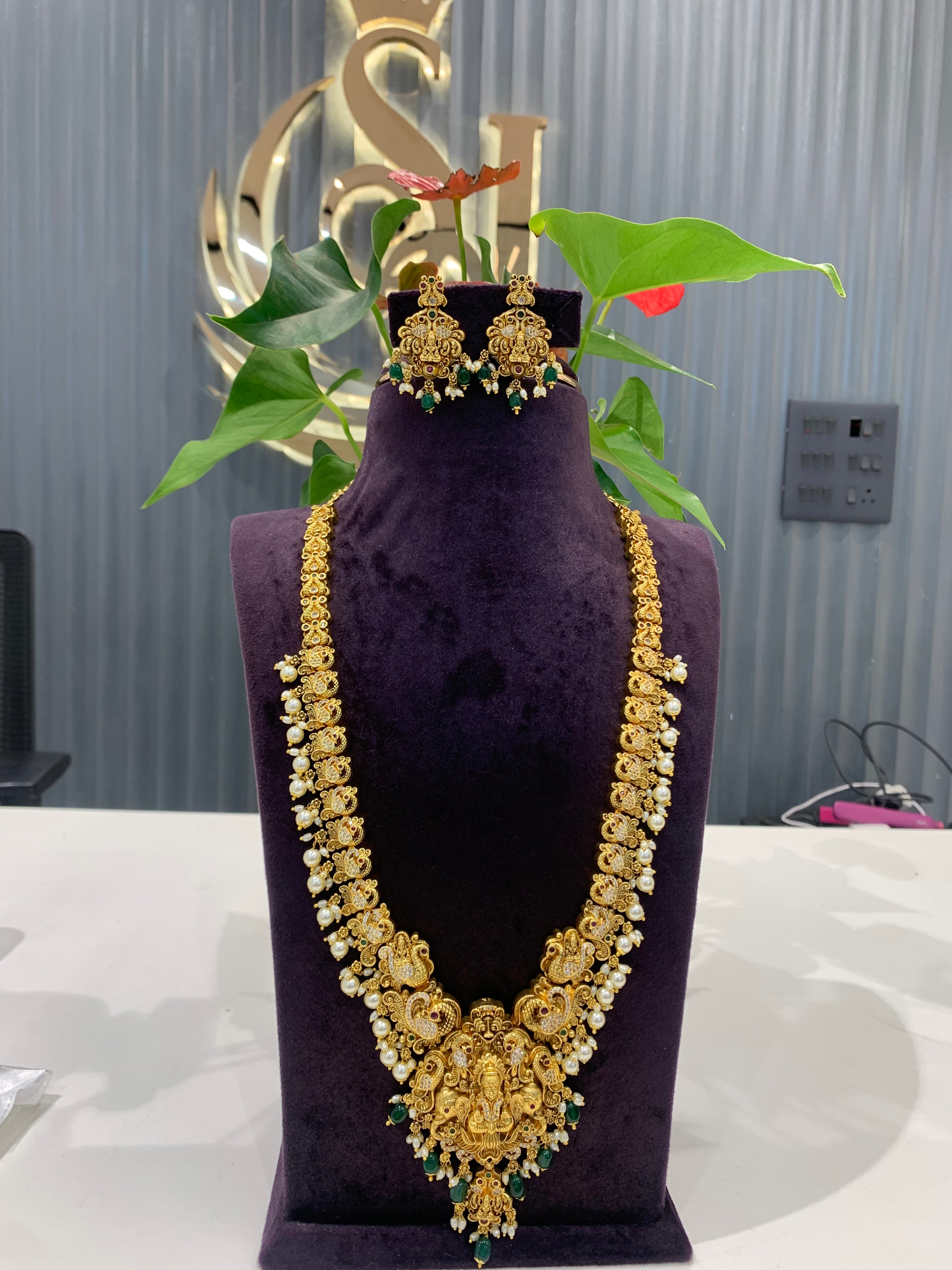 Beautiful nakshi 3D long haram