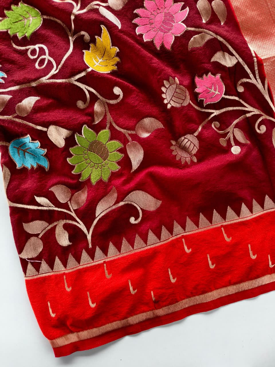 Soft nylon viscous saree