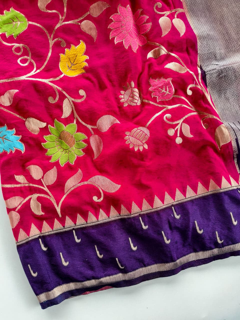 Soft nylon viscous saree