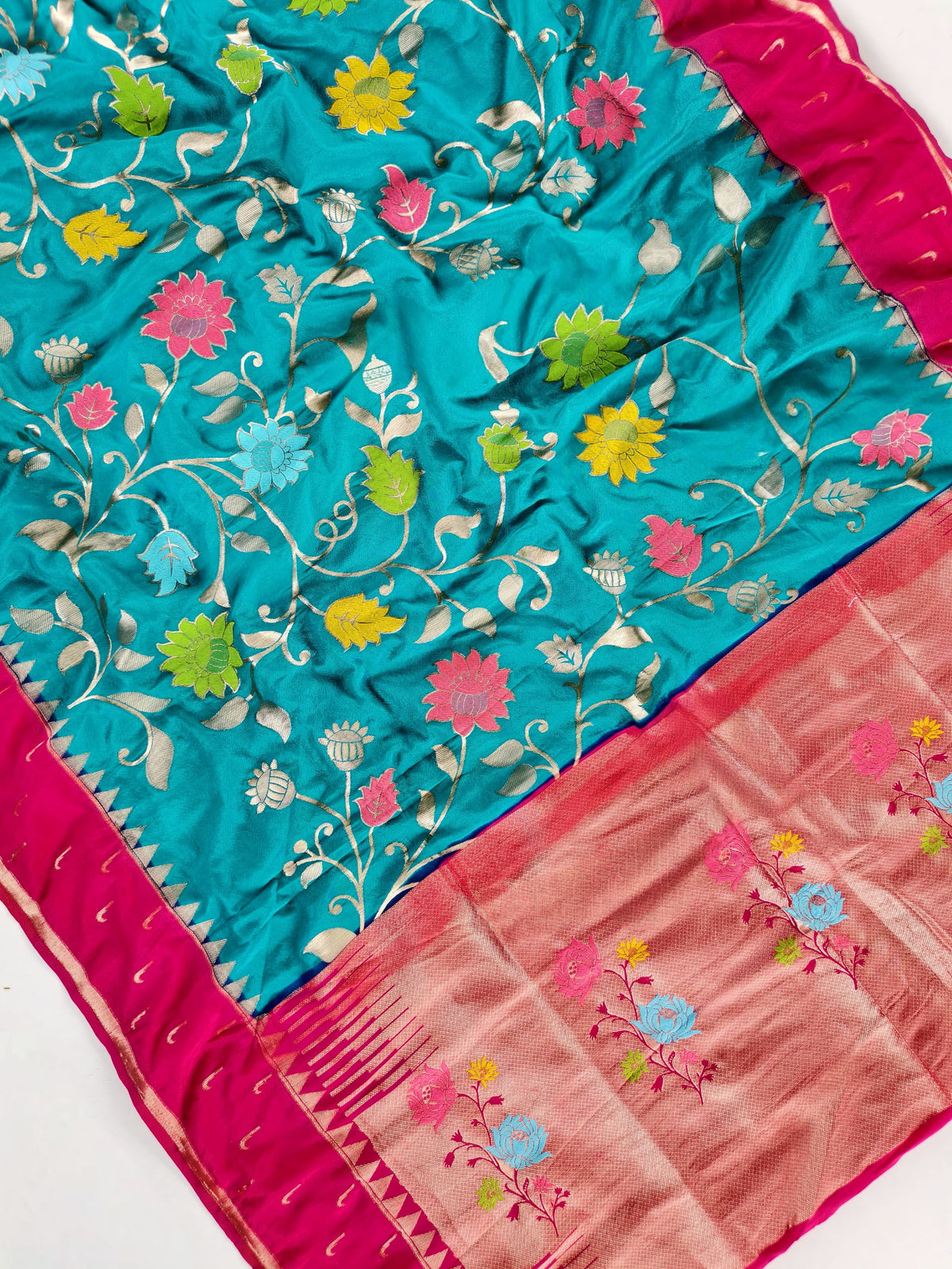 Soft nylon viscous saree