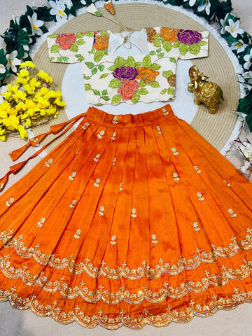 Beautiful kids lehanga