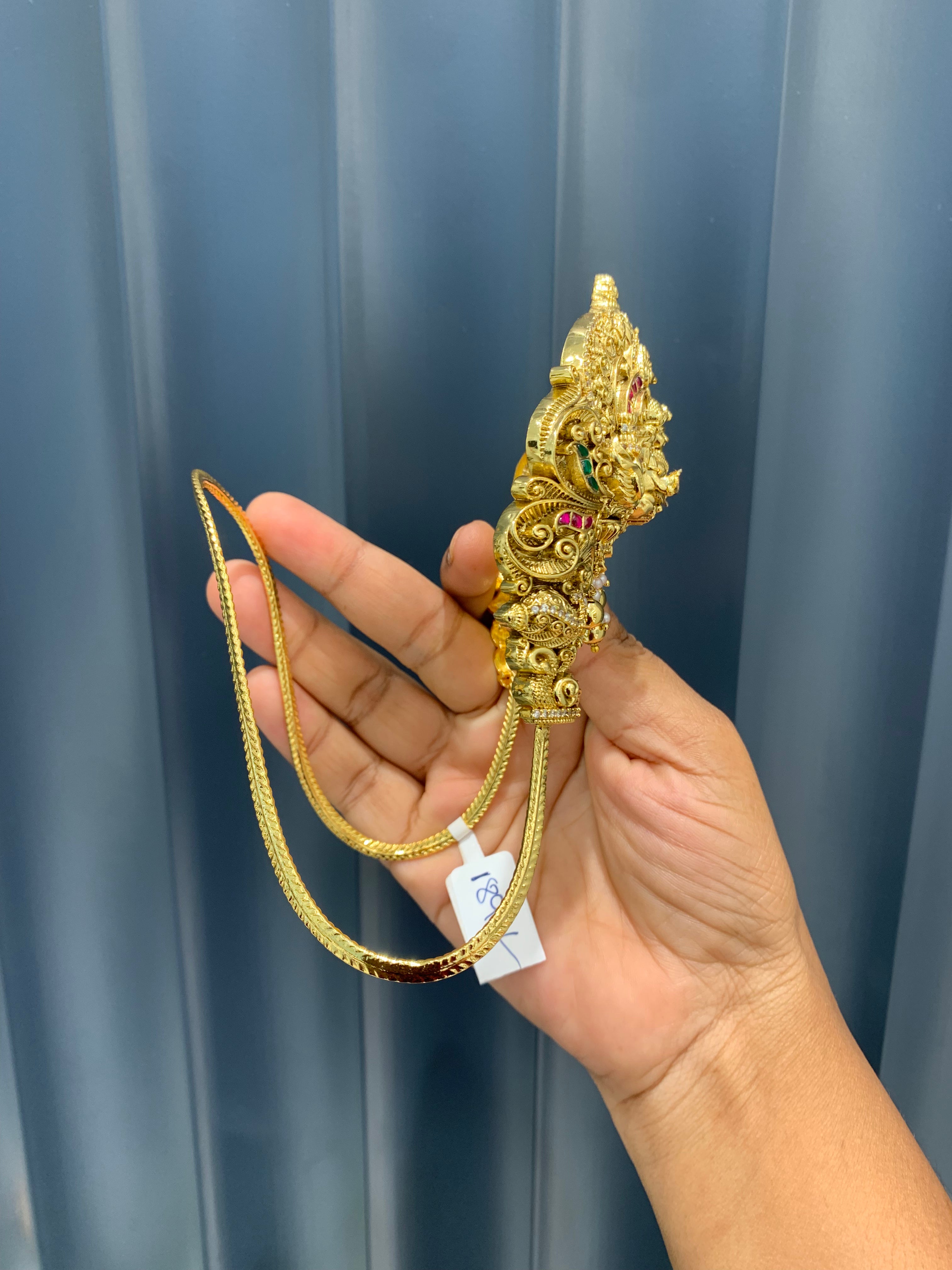 Beautiful jadau kundhan Lakshmi devi adult vanki
