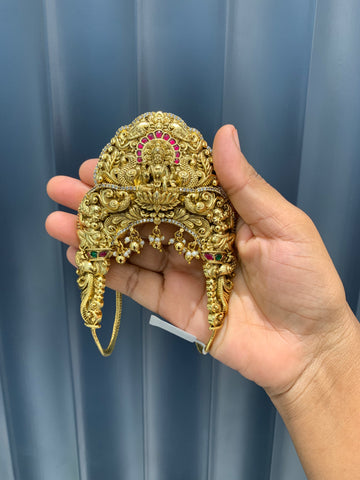 Beautiful jadau kundhan Lakshmi devi adult vanki