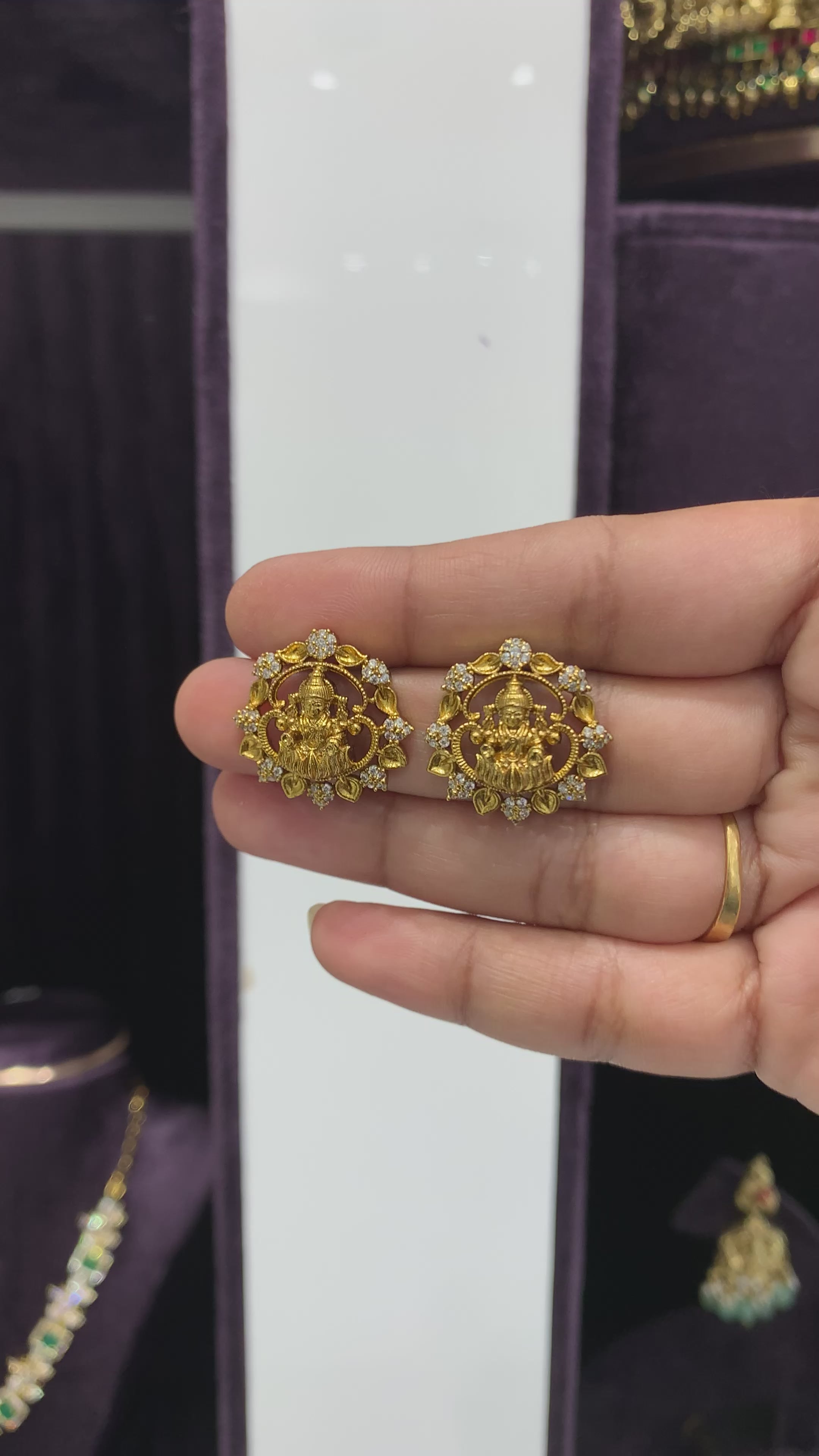 Beautiful Nakshi studs