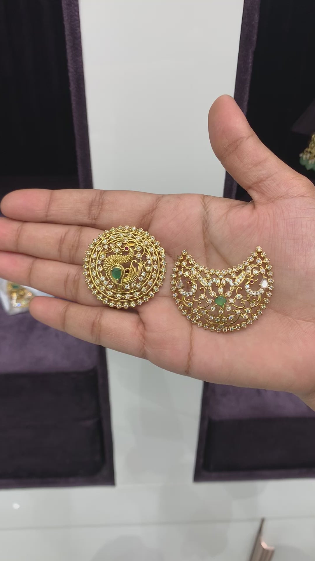Beautiful Sun and Moon Hair Pins