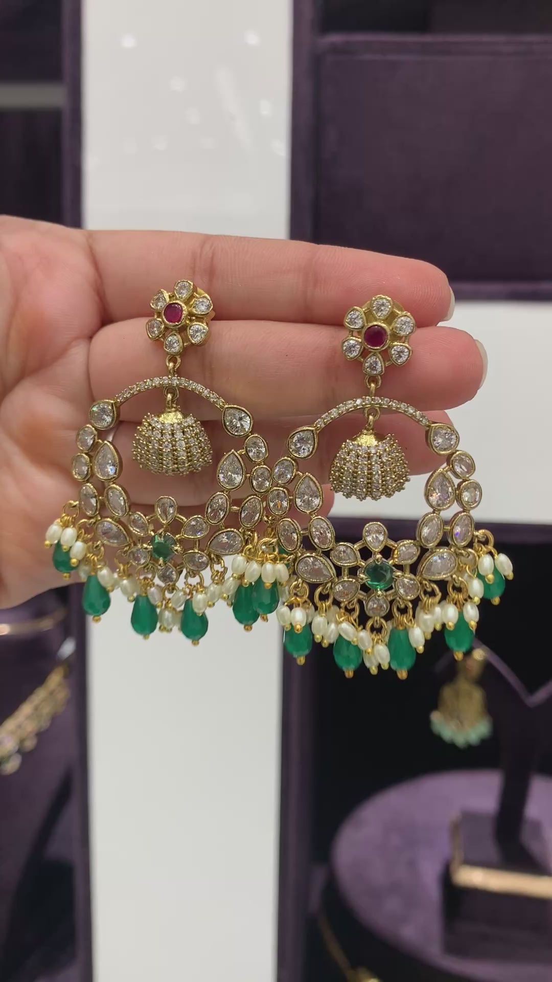 Beautiful Chandbalis Earrings